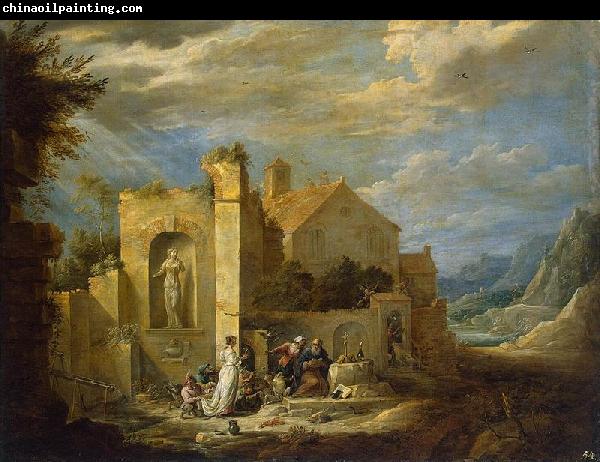 David Teniers the Younger Temptation of St Antony