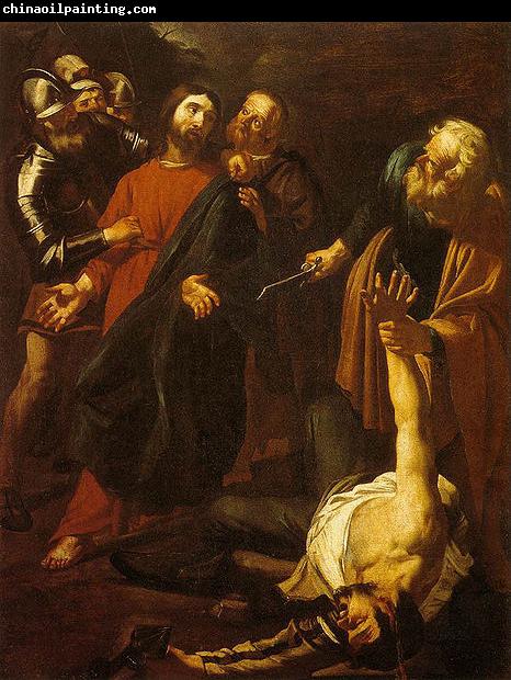 Dirck van Baburen Capture of Christ with the Malchus Episode