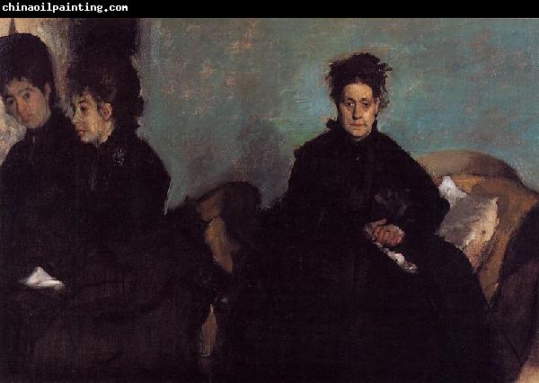 Edgar Degas Duchess di Montajesi with Her Daughters