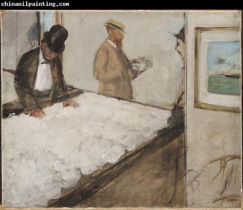 Edgar Degas Cotton Merchants in New Orleans