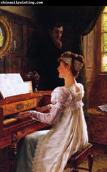 Edmund Blair Leighton Painting