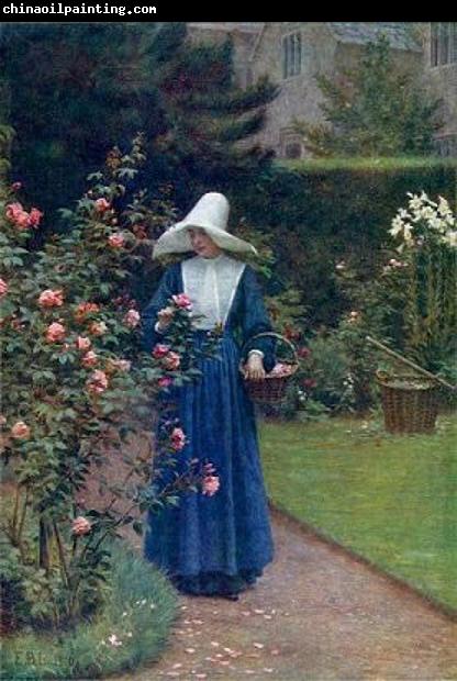 Edmund Blair Leighton The roses' day