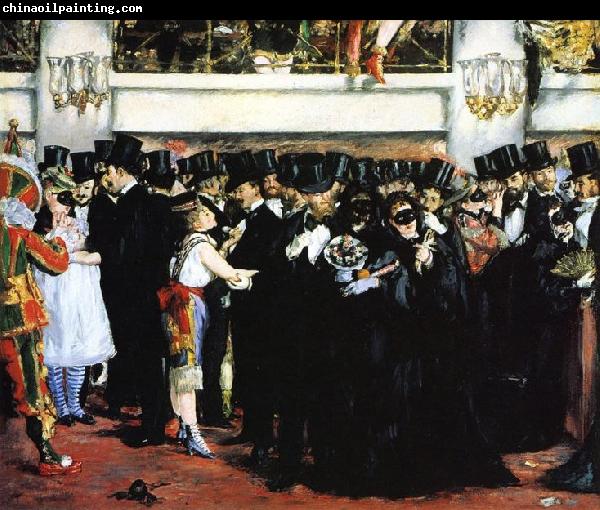 Edouard Manet Un bal a l'Opera