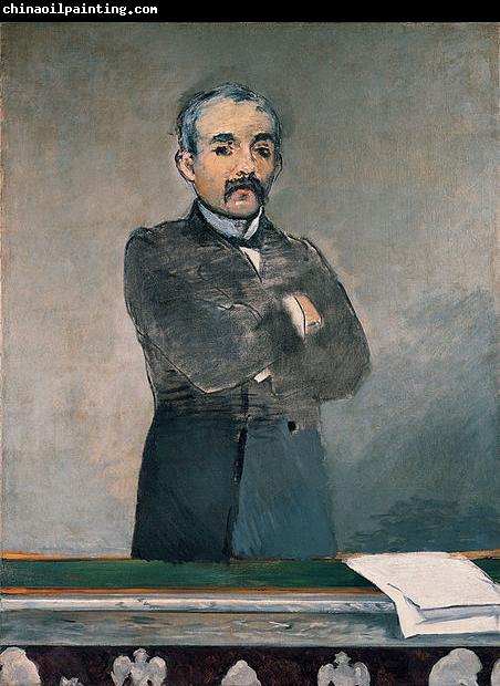 Edouard Manet Portrait of Georges Clemenceau