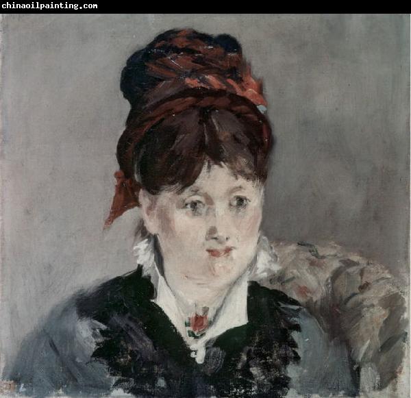 Edouard Manet Portrait d'Alice Lecouve dans un Fautheuil