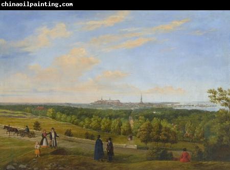 Edvard Petersen A view from Tallinn to Lasnamae