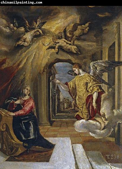 El Greco La anunciacion