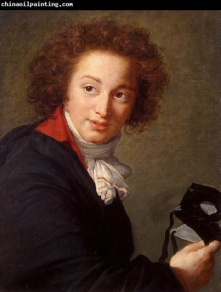 Elisabeth LouiseVigee Lebrun Portrait of Count Grigory Chernyshev with a Mask in His Hand