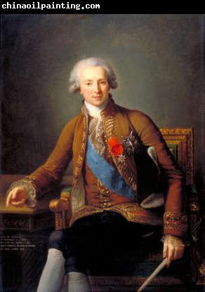 Elisabeth LouiseVigee Lebrun Portrait of the Comte de Vaudreuil