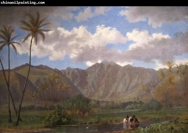 Enoch Wood Perry, Jr. Manoa Valley from Waikiki