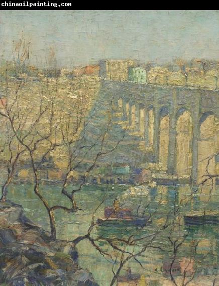 Ernest Lawson View of the Bridge