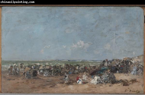 Eugene Boudin Beach Scene