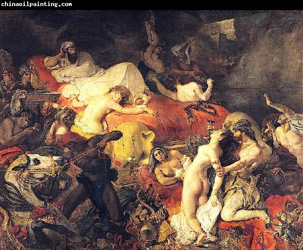 Eugene Delacroix La Mort de Sardanapale