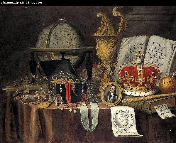 Evert Collier Vanitas Still-Life