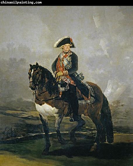 Francisco de Goya Carlos IV a caballo