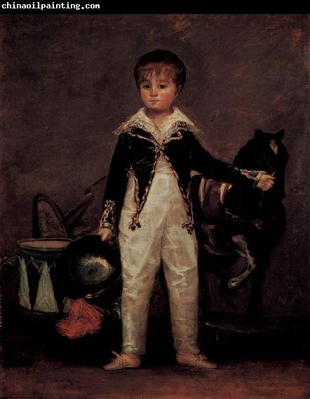 Francisco de Goya Portrat des Pepito Costa y Bonelis