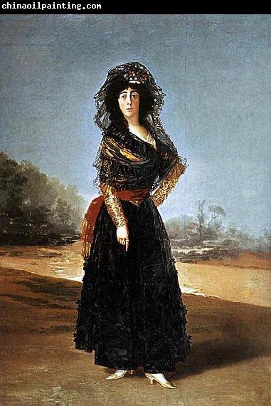 Francisco de Goya Portrait of the Duchess of Alba. Alternately known as The Black Duchess