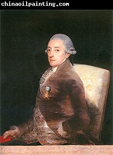 Francisco de Goya Portrait of don Bernardo de Iriarte y Nieves Ravelo