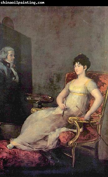 Francisco de Goya Portrat der Marquesa von Villafranca