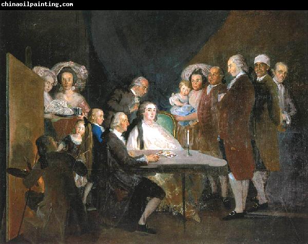 Francisco de Goya La familia del infante don Luis de Borbon