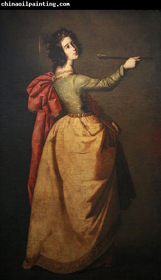 Francisco de Zurbaran Saint Ursula