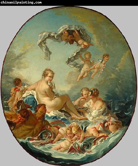 Francois Boucher The Triumph of Venus