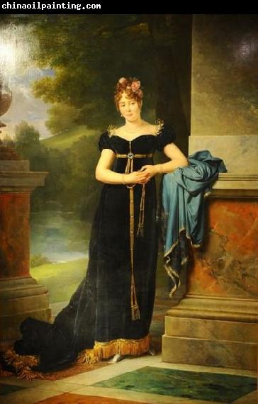 Francois Pascal Simon Gerard Portrait of Marie Laczy