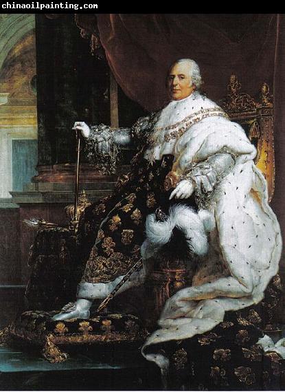 Francois Pascal Simon Gerard Portrait of Louis XVIII