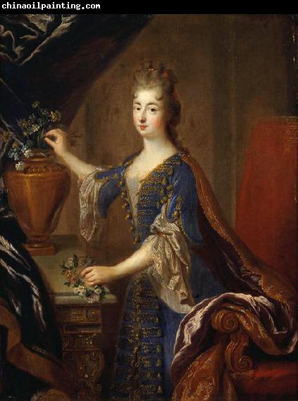 Francois de Troy Portrait of Marie Anne de Bourbon