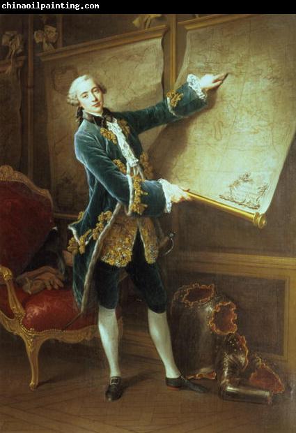 Francois-Hubert Drouais Count of Vaudreuil in