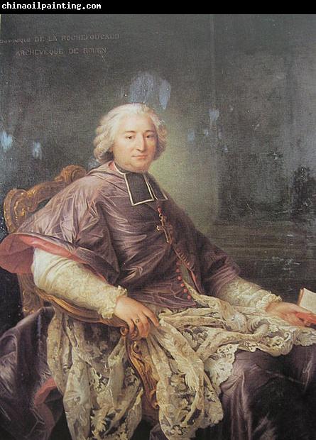 Francois-Hubert Drouais Portrait of Cardinal de la Rochefoucauld