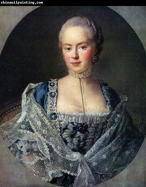 Francois-Hubert Drouais Portrait of Countess Darya Petrovna Saltykova