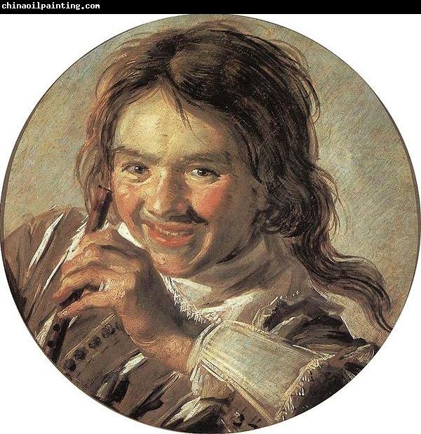 Frans Hals Boy holding a Flute