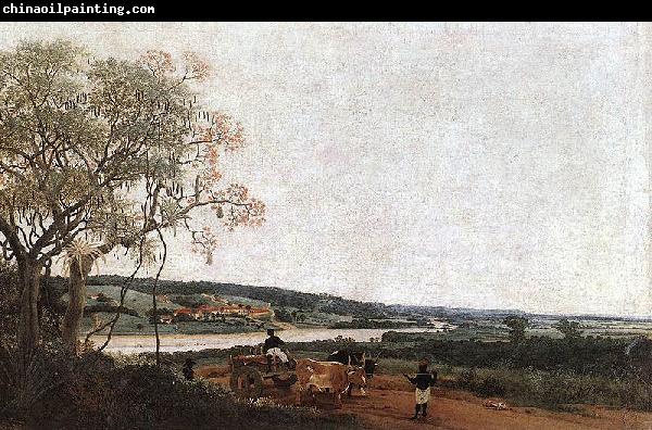 Frans Post The Ox Cart is a painting by Frans Post,