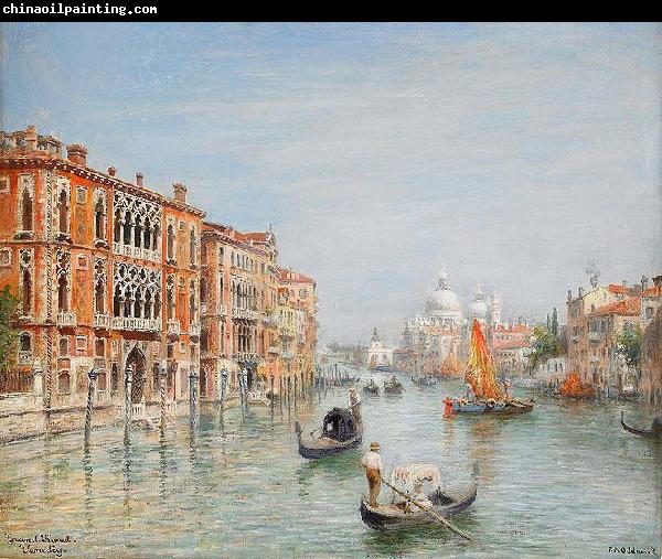 Frans Wilhelm Odelmark Canale Grande - Venice