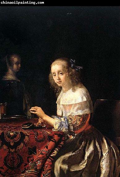 Frans van Mieris The Lacemaker