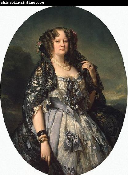 Franz Xaver Winterhalter Portrait of Sophia Alexandrovna Radziwill