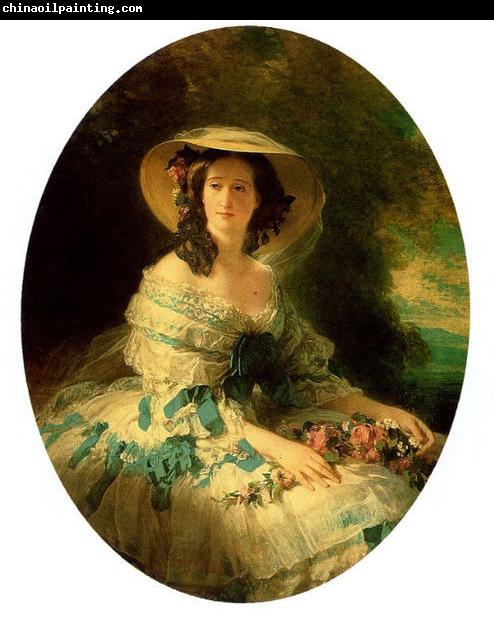 Franz Xaver Winterhalter Eugenie of Montijo, Empress of France