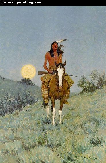 Frederic Remington The Outlier