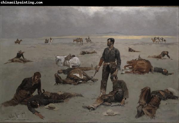 Frederic Remington What an Unbranded Cow Has Cost