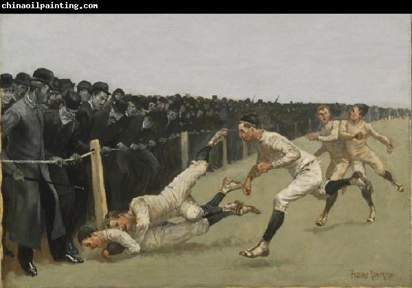 Frederic Remington Touchdown, Yale vs. Princeton, Thanksgiving Day