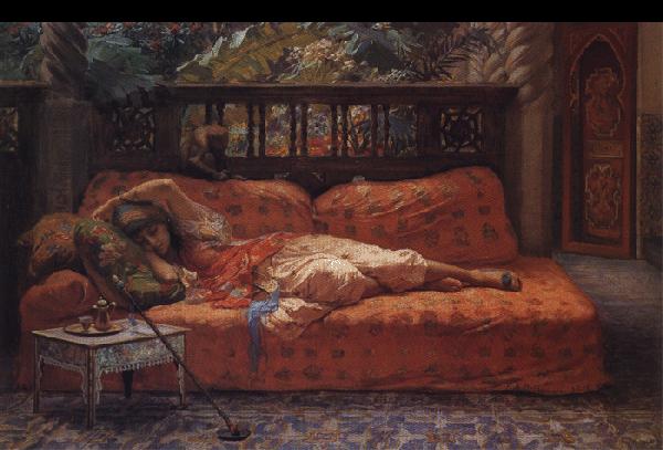 Frederick Arthur Bridgman The Siesta