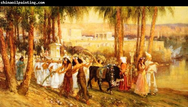 Frederick Arthur Bridgman Procession in Honor of Isis