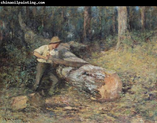 Frederick Mccubbin Sawing Timber