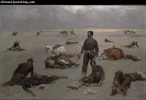 Frederick Remington What an Unbranded Cow Has Cost