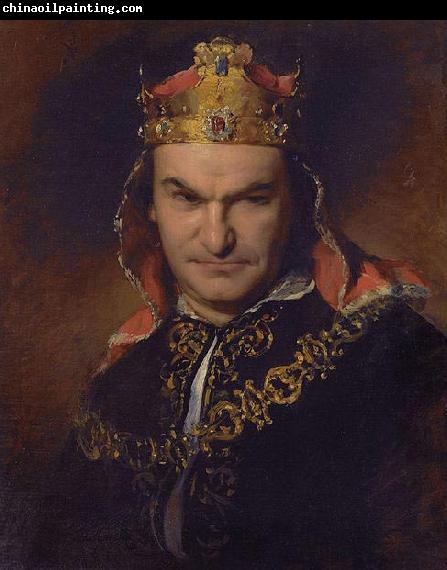 Friedrich von Amerling Bogumil Dawison as Richard III