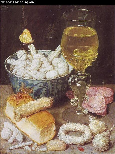 Georg Flegel Stilleben mit Brot und Zuckerwerk