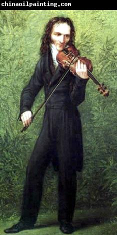 Georg Friedrich Kersting Portrait of Niccolo Paganini