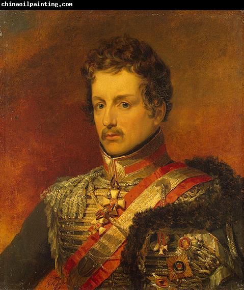 George Dawe Portrait of Peter Graf von der Pahlen russian Cavalry General.