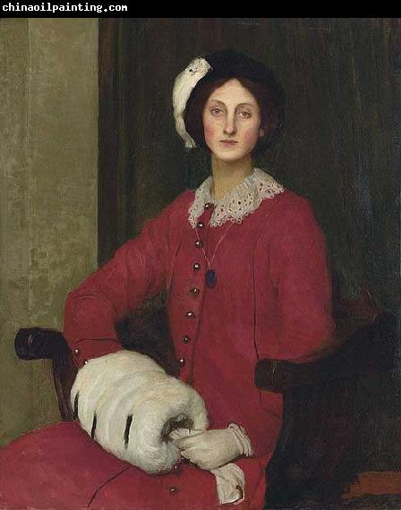 George Spencer Watson Portrait of Hilda Spencer Watson